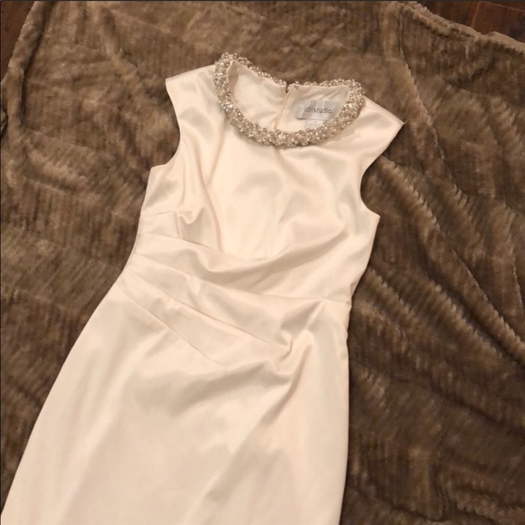 Beautiful white cocktail dress - Picture 6 of 6